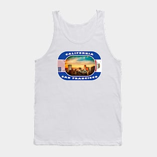 California, San Francisco City, USA Tank Top